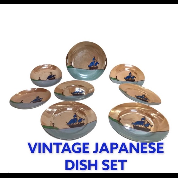 made in japan Dining Vintage Dishes Made In Japan Japanese Plate